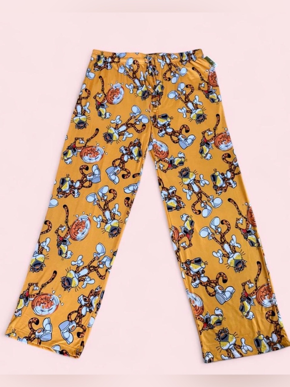Cheetos Men’s Lounge Pajama Pants XXL Cartoon Cat Print